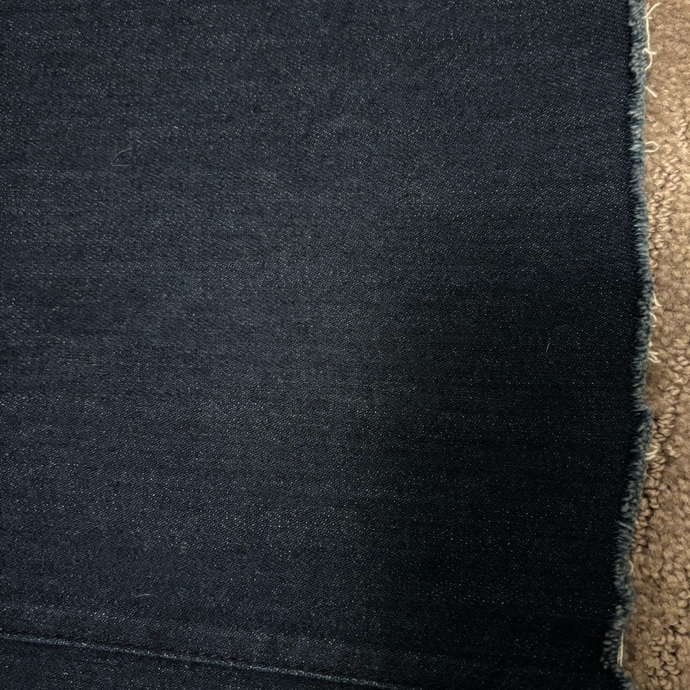 Frank & Eileen Italian East Galway Wide Leg Raw Hem Jeans Dark Wash Size 30 - Picture 8 of 10